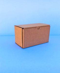 Boite postale carton d'emballage marron 18x10x10 cm