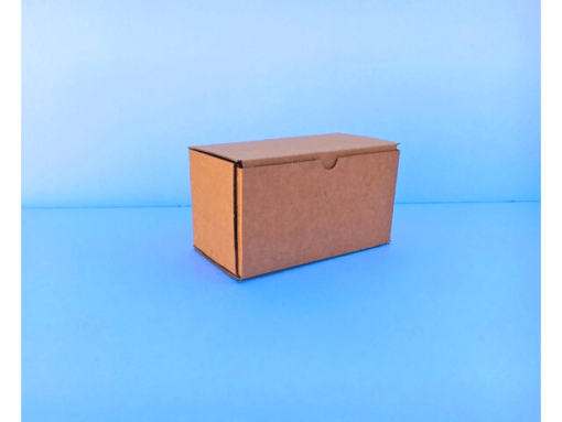 Boite postale carton d'emballage marron 18x10x10 cm