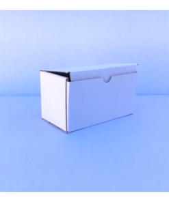 Boite postale carton d'emballage blanc 15x8x8 cm