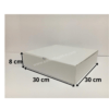 boite carton vêtement 30x30x8