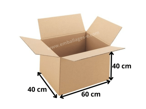 caisse carton 60x40x40