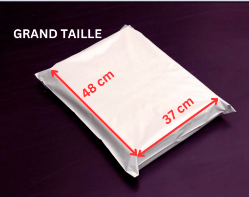 Pack de 100 Mailing bag 48cmx37cm Sachets scellables pour vendeurs e-commerce