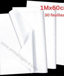 papier soie blanc grand taille forma pour emballage calage