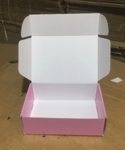 carton d'emballage Rose 21x15x7 cm