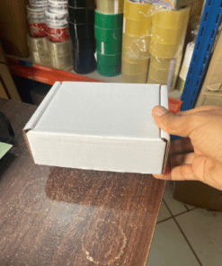 Boite postale carton d'emballage Noir 15x12x5,5 cm