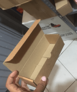 Boite 18/7/5 cm brun