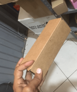 Boite 18/7/5 cm brun