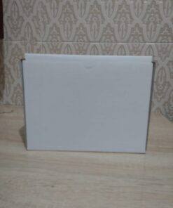 Boite Valise carton d'emballage blanc 20x15x10 cm