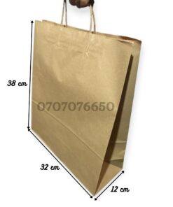 Sac Papier 38x32x12 cm kraft